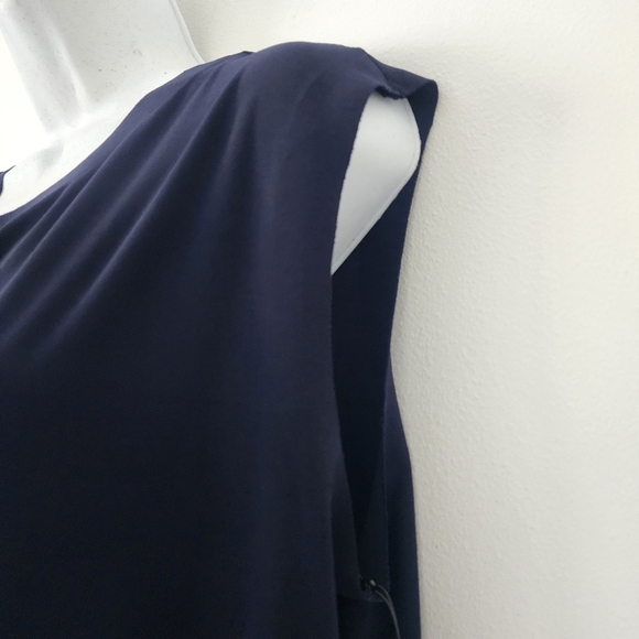 Norma Kamali Drop Shoulder Cocktail Dress Size XL - Picture 9 of 13